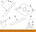 Genuine Honda 83111-SV4-A00ZB Right Cowl Side Lining Assembly