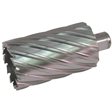Jancy Slugger High Speed Steel Annular Cutter, Uncoated (Bright) Finish, 3/4" Annular Shank, 3" Depth