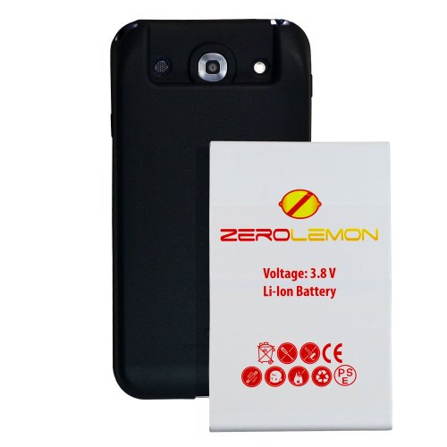 [180 days warranty] ZeroLemon LG Optimus G Pro 9300mAh Extended Battery + Free Black Extended TPU Full Edge Protection Case with 180 days Zero Lemon Guarantee Warranty (Compatible with LG Optimus G Pro , T-Mobile Optimus G Pro , Sprint Optimus G Pro