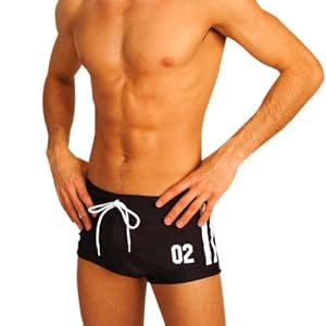 Mens Varsity Aussie Rower Boxer Swimsuit Gary Majdell Sport