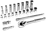 Performance Tool W36901 1/4-Inch Drive SAE Socket Set, 22-Piece [並行輸入品]