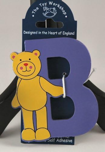 The Toy Workshop Alphabet Initial Magnetic Letter Name B is for Bear