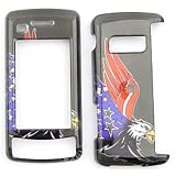 LG ENV Touch VX11000 Transparent Design, Eagle with Stars Hard Case/Cover/Faceplate/Snap On/Housing/Protector