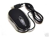 Cables4PC USB LED Black Flashy Optical Mouse for PC Laptop