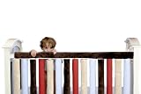 Go Mama Go Designs Reversible Teething Guard, Cream/Chocolate, 52 X 6