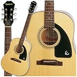 Epiphone AJ-100 Jumbo Acoustic Guitar, Natural