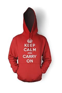 Keep Calm And Carry On Hoodie Sweatshirt