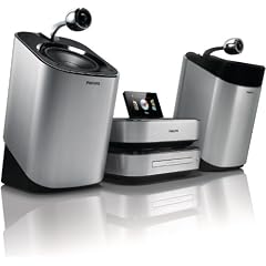Philips MCD900 Kompaktanlage (DVD-/MP3-Player, LC-Display, HDMI, DivX-zertifiziert, 100 Watt, FM-Tuner, USB 2.0) schwarz/silber