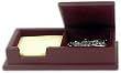 Legal Style Leather Post-It/Paper-Clip Holder