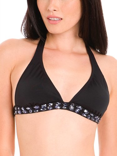GUESS On the Rocks Halter Bra