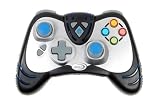 Xbox360 Wireless WildFire2-Controller (Schwarz) mit Turbo-RapidFire