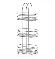 3 Tier Oval Shower Storage Unit