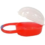 Nuby ヌービー おしゃぶりホルダー 【59102】 (レッド)