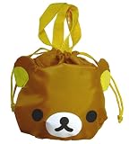 癒し系☆リラックマ《Rilakkuma》☆フェイス型巾着袋
