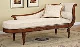 Powell Zuma Warm Cherry Chaise Lounge