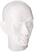 FloraCraft EPS Zombie Head 6.1 Inch x 7 Inch x 9.3 Inch White