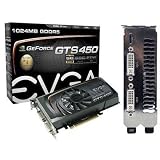 EVGA GeForce GTS 450 Superclocked 1024 MB GDDR5 PCI Express 2.0 2DVI/Mini-HDMI SLI Ready Graphics Card, 01G-P3-1452-TR