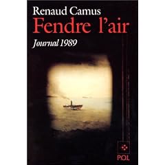 Fendre l'air�: journal 1989
