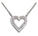Platinum Bead-Set Diamond Necklace (.15ctw)