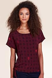 Limited Collection Side Tie Owl Blouse