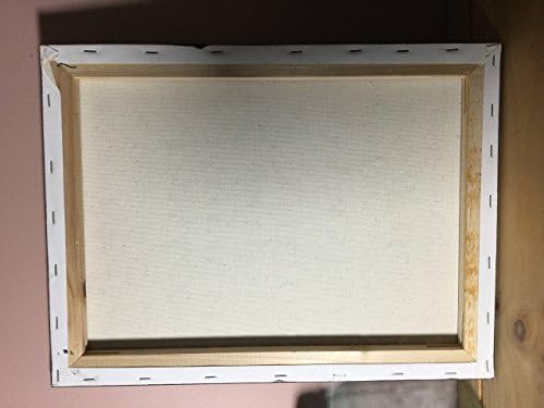 Painted canvas sign - 12 by 12 inches - please excuse the mess!