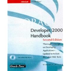 Oracle Developer/2000 Handbook (Oracle Series)