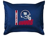 IMAGE OF New York Giants Locker Room Pillow Sham - Standard