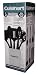 Cuisinart 5 Piece Utensil Set,  Black with White Crock