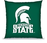 Michigan State University Spartans NCAA 18 in Toss Pillow