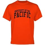 NCAA Pacific Tigers Basic Arch T-Shirt - Orange