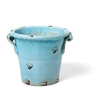 Buy Foreside 71211 Prosecco Planter, Large, Turquoise by Foreside