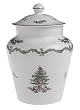 Spode Disney Christmas Tree Cookie Jar and Cover