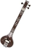 MAHARAJA Designer Tanpuri/Tanpura/Tamburi- Special Floral Design - 5 Strings, Flat Instrumental Tanpura/Tambura (PDI-EJF)