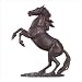 LIBERTY BRONZE STALLION FIGURINE STATUE CRAFTED METAL