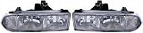 98-04 CHEVY CHEVROLET BLAZER S10 s-10 EURO CRYSTAL CLEAR HEADLIGHT SUV, one set (left and right included) DIAMOND Type (1998 98 1999 99 2000 00 2001 01 2002 02 2003 03 2004 04) CS9802DHL