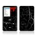 Black Marble Design iPod classic 80GB/ 120GB Protector Skin Decal Sticker