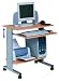 SMEAD PC Work Station 75 VH Dark Silver/Beech Image