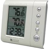 Wireless Thermometer with Self-Setting Atomic Clock, RMR602A