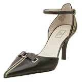 AK Anne Klein Women's Burnett,Black Leather,10.5 M