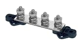 BEP BB-4S-150A/DSP Multi Purpose Buss Bar - 4 Way 1/4 Studs/150A