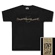 FEAR BEFORE THE MARCH OF FLAMES - Gold Logo - Black T-shirt