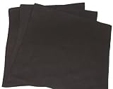 Opti Polishing Cloth: Pkg of 3 - 12" X 12" Black