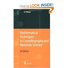 Mathematical Techniques in Crystallography and Materials Science