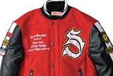 [�V���v�\��] �E�C���^�[ �X�^�W�A���W���P�b�g/Stadium Jumper �r�b�O�T�C�Y ���b�h/�u���b�N SJ-938 �����g���E�[�� / ���b�h/�u���b�N / 3L / SJ-938
