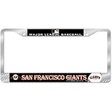 San Francisco Giants MLB Chrome License Plate Frame