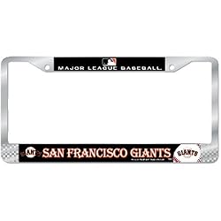 San Francisco Giants MLB Chrome License Plate Frame by Wincraft