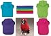 SMALL - SET OF 5 BRIGHT COLORS - Soft, Colorful Dog Sweatshirts