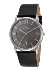 Lucien Piccard Unisex LP-10608-014 Moiry Analog Display Swiss Quartz Black Watch