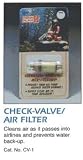 Check-Valve / Air Filter