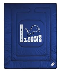 Detroit Lions NFL "Locker Room Collection" Bed Comforter